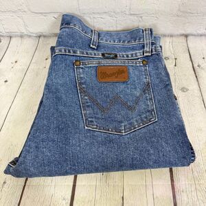 Wrangler Jeans Men Size 35 x 32 47 Cool Vantage Cowboy Cut Dark Washed Pants